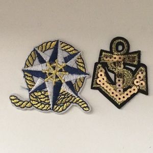 Nautical Themed Patch set